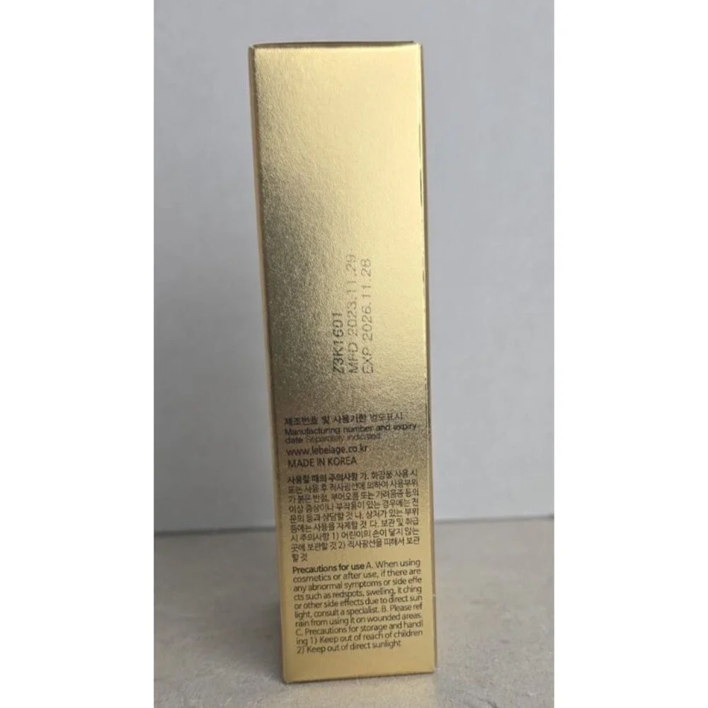 LEBELAGE Heeyul 24K Gold BB Cream SPF50 Reduce Wrinkles Snail Slime Filtrate